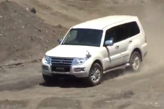 越野之神 三菱2019款帕杰罗四驱测试