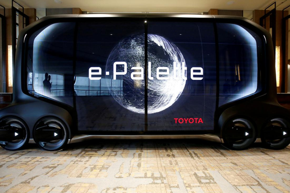 软银与丰田自动驾驶合资企业首次进军海外