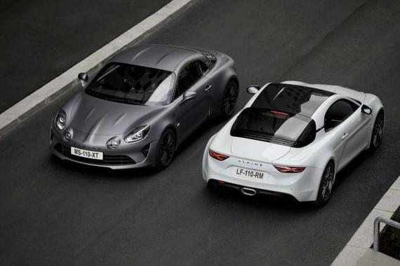 Alpine A110S官图发布 0-100Km/h加速4.4s