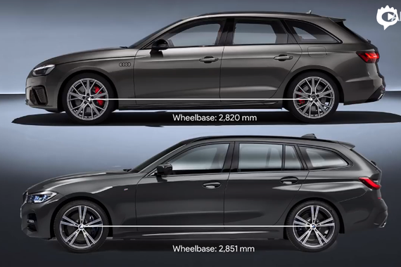 德系旅行车对比 奥迪A4 Avant vs 宝马3系旅行版