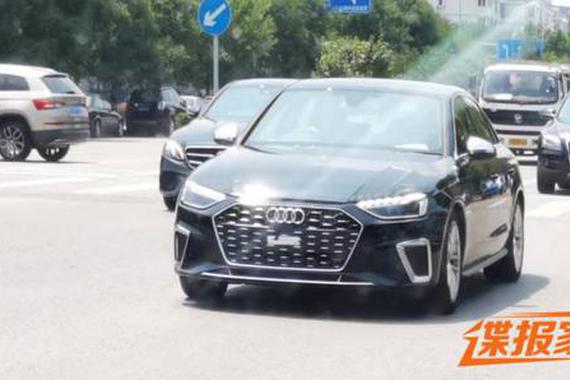 外观有所调整 新款奥迪S4路试谍照曝光