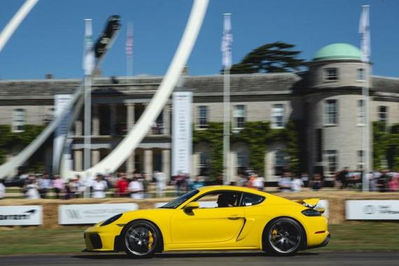 实拍保时捷718 Cayman GT4参加速度节