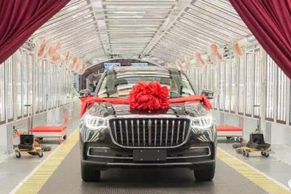 将于7月12日上市  红旗中大型SUV HS7下线
