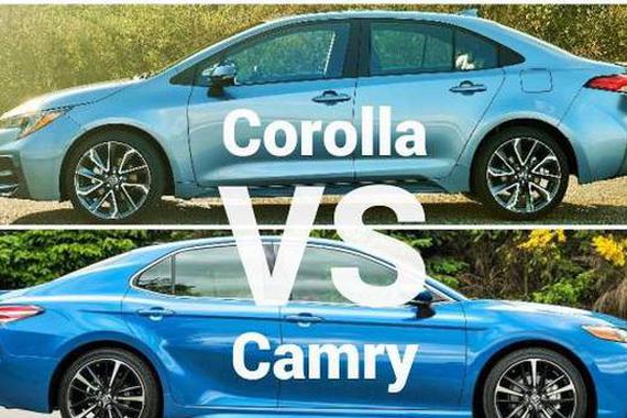 哪个更值得买？2020丰田卡罗拉vs丰田凯美瑞