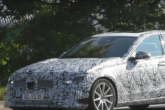 新一代奔驰C级谍照曝光 或2021年发布