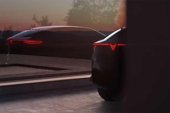 法兰克福首发 西雅特Cupra电动概念车预告图曝光