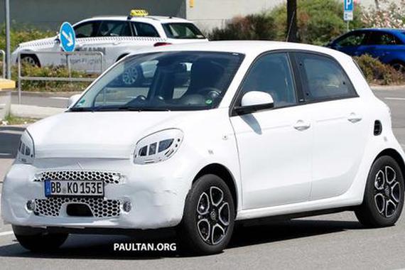 新款smart EQ系列将于法兰克福车展亮相