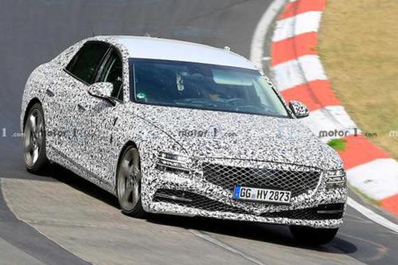 搭3.8L/3.3T发动机 全新Genesis G80路试