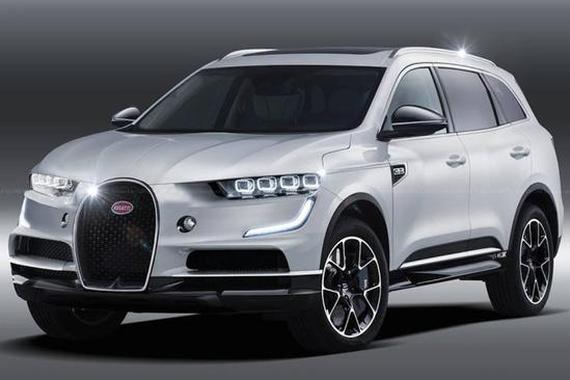 这才是真猛兽 布加迪或推纯电动SUV
