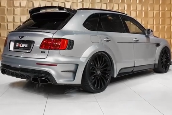 最速SUV强化版 2019款宾利添越W12 Mansory版