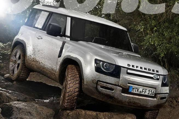 霸气路虎来袭！全新卫士法兰克福亮相