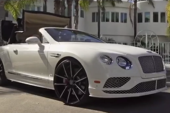 霸道总裁的座驾 宾利欧陆GT