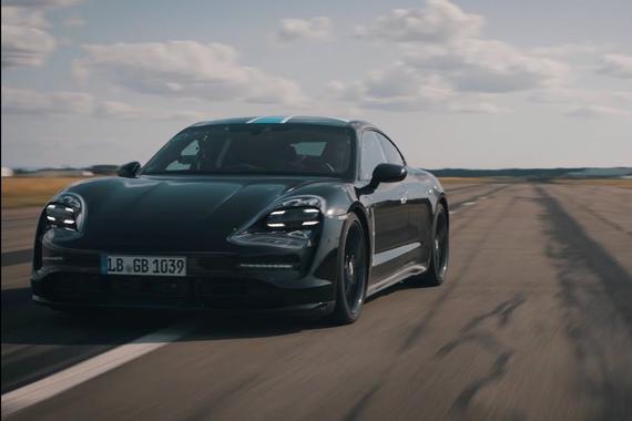 保时捷Taycan弹射测试