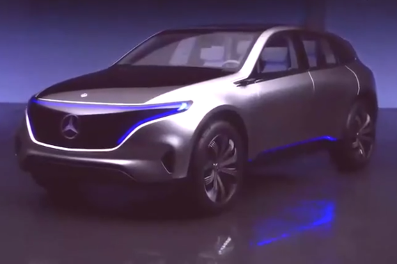 充满未来感 奔驰EQ概念车发布