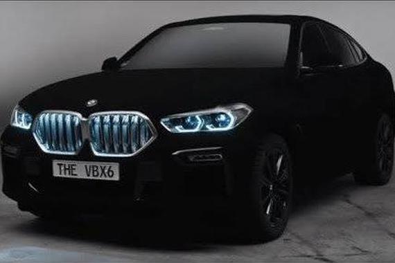 最“暗黑”的宝马 宝马X6 Vantablack特别版发布