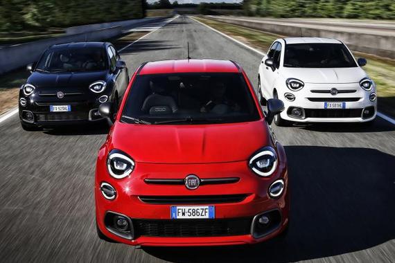 外观增个性元素 新款菲亚特500X官图发布