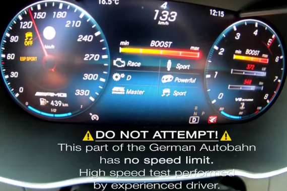 梅赛德斯-AMG C63 S Estate加速测试