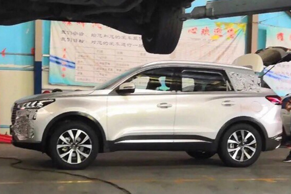 奇瑞全新SUV车型谍照曝光 1.6T动力年底上市