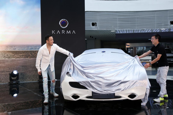 与Karma结缘 杨坤成Revero Aliso限量版定制车车主