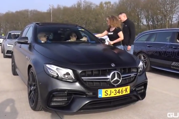 是骡子是马拉出来溜溜！612匹马力奔驰AMG E63 S Estate表现亮眼