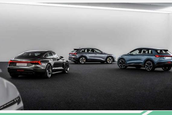 奥迪发布全新电动车谍照 酷似A5