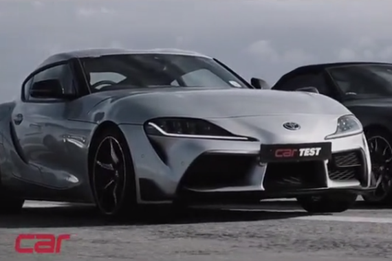 狭路相逢！丰田Supra vs 宝马M2 Competition