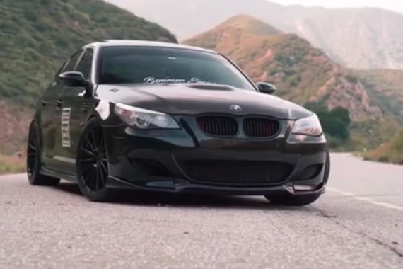 低调的黑武士 改装宝马M5震撼来袭