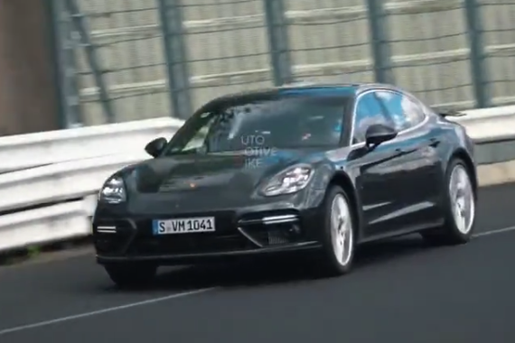 最硬核版本 保时捷Panamera新车型纽北测试