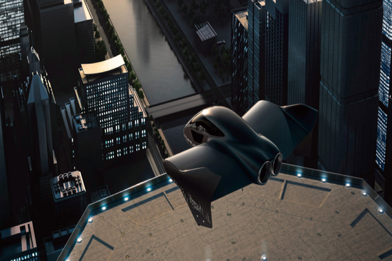 保时捷正与波音合作开发电动垂直起降汽车