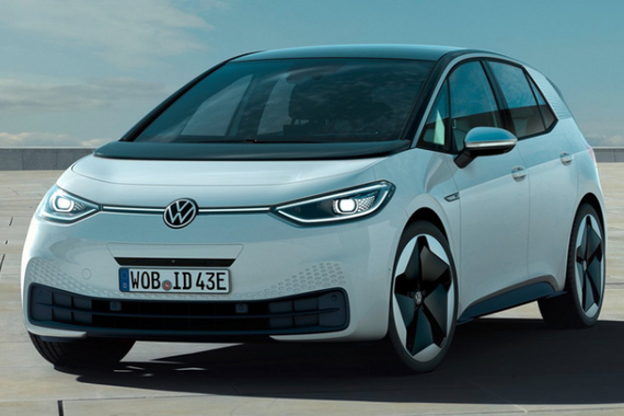 大众ID.3电动车一周后亮相 MEB平台打造