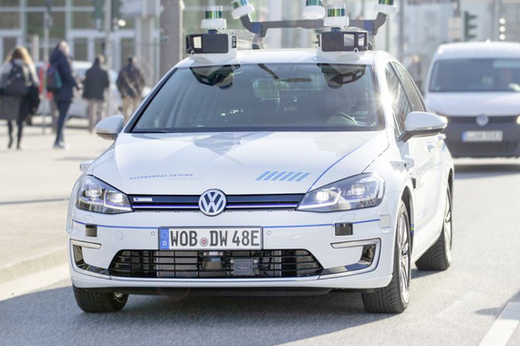 大众设立自动驾驶独立部门 2021年在中国建分公司