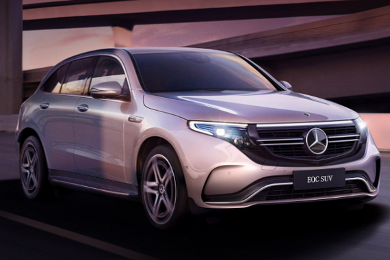奔驰纯电SUV-EQC今日上市 NEDC续航达415公里