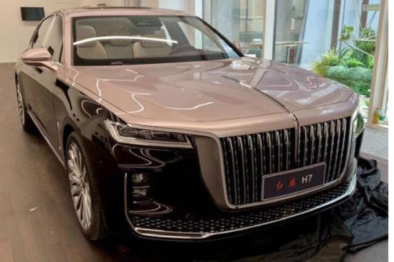 劳斯莱斯+迈巴赫？全新一代红旗H7实车图曝光