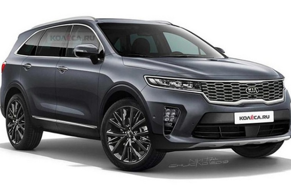 起亚全新一代索兰托曝光 尺寸大涨/供5座版车型