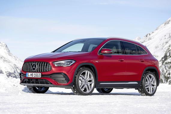 奔驰全新GLA发布 造型更硬朗/增PHEV车型