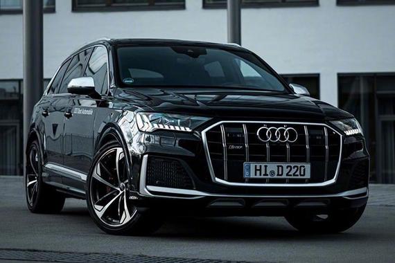 奥迪新款SQ7实拍曝光！运动外观/搭4.0T引擎