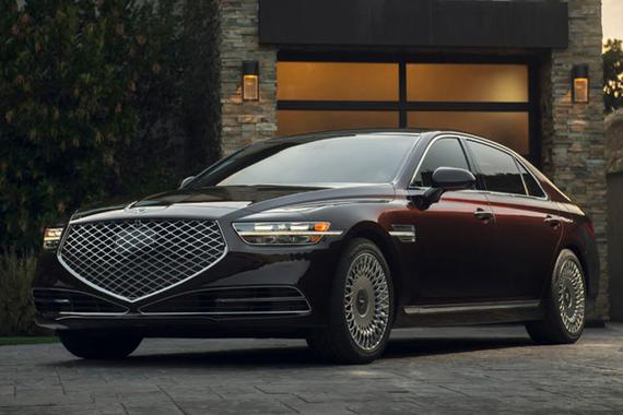 捷尼赛思全新G90实拍曝光 两种动力/外观豪华