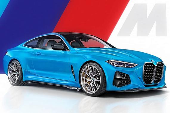 宝马新一代M4渲染图曝光 搭3.0T引擎动力大涨
