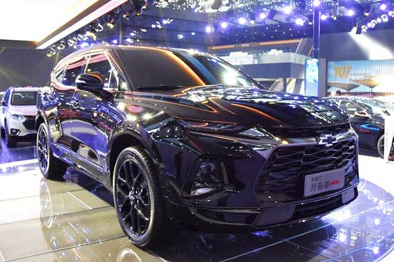 雪佛兰大7座SUV开拓者谍照 明年上市预计25万起