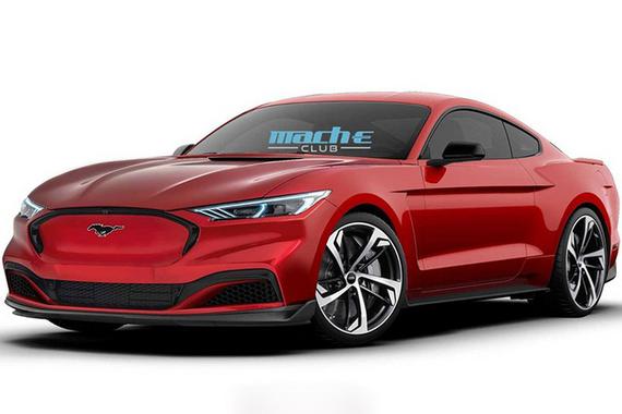 福特Mustang Mach-E Coupe假想图曝光