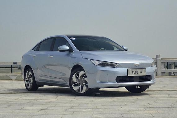 几何纯电跨界SUV路试谍照 北京车展发布