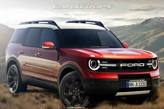 福特全新SUV渲染图曝光！酷似“小号”路虎卫士