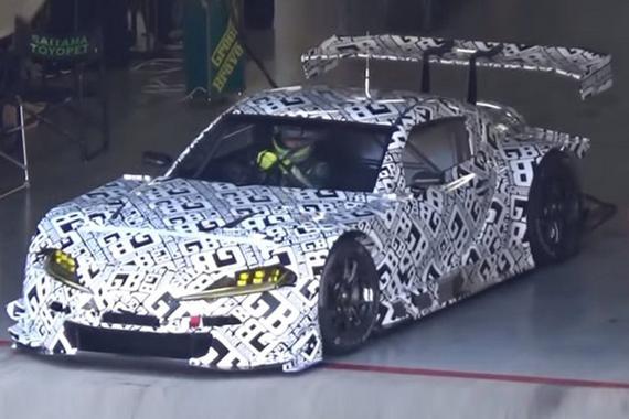 丰田GR Supra赛道版谍照曝光！升级V8动力发动机