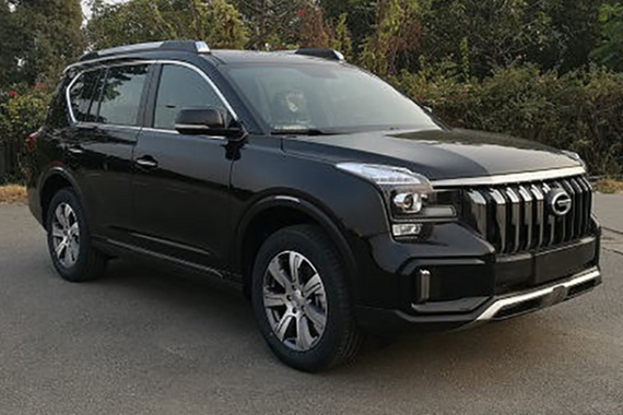 广汽传祺全新GS8运动版曝光 采用直瀑式前格栅