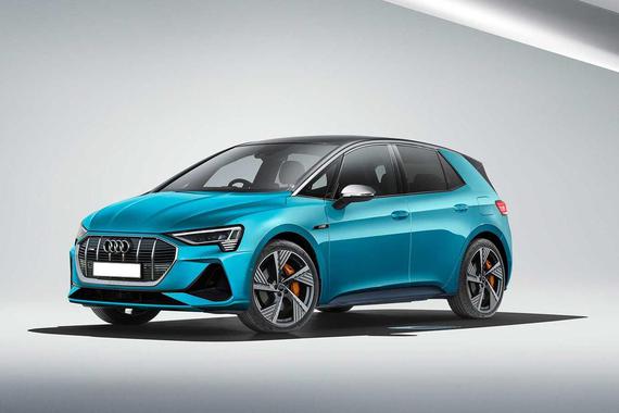 高端版ID.3出现 奥迪全新电动车渲染图曝光