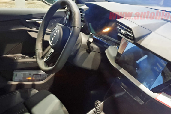 更具有运动风格 全新一代奥迪S3内饰谍照