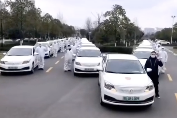 T3出行武汉特别行动车队成立 为市民提供免费出行服务