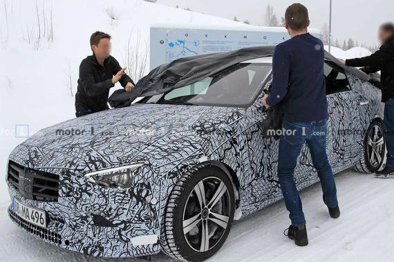 新奔驰C级谍照曝光 将于2022年上市