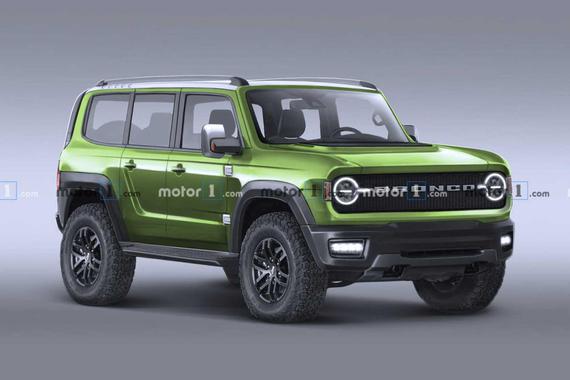 福特全新Bronco假想图曝光 最快于四月发布