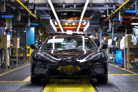 近期将交付 雪佛兰新科尔维特量产下线